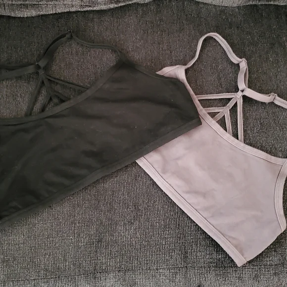 Victoria's Secret Pink Strappy Back Bralette Set of 2 - Picture 11 of 11